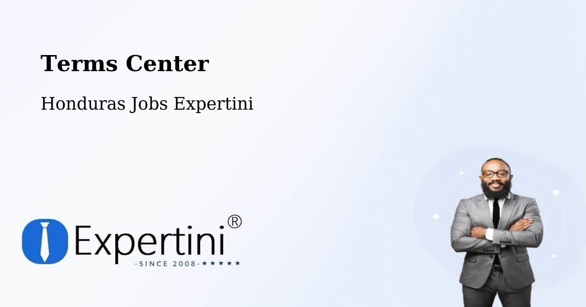 Terms of Service – Honduras - Honduras Jobs Expertini